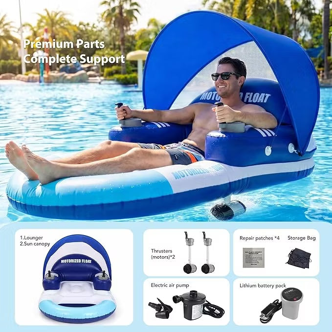 Portable Electric Water Float for Pool Lake & Calm Water