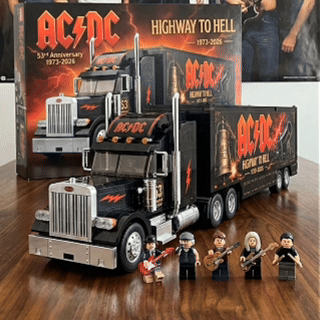 AC/DC 53rd Anniversary 1973-2026 Highway To Hell Building Set