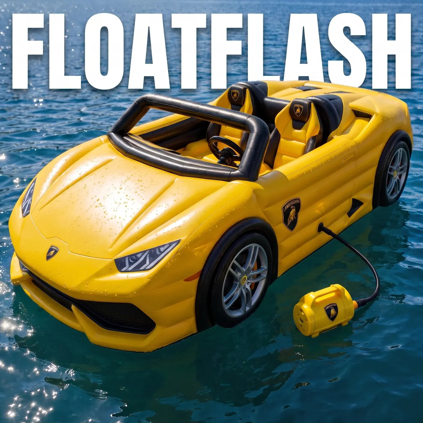 Portable Electric Water Float for Pool Lake & Calm Water