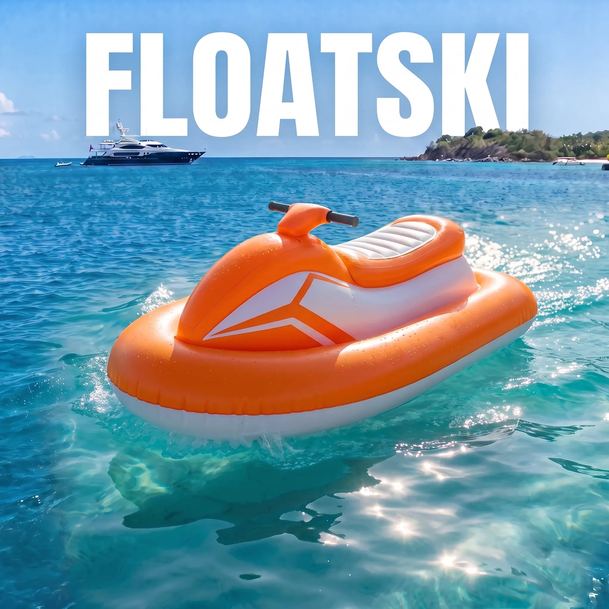 Portable Electric Water Float for Pool Lake & Calm Water
