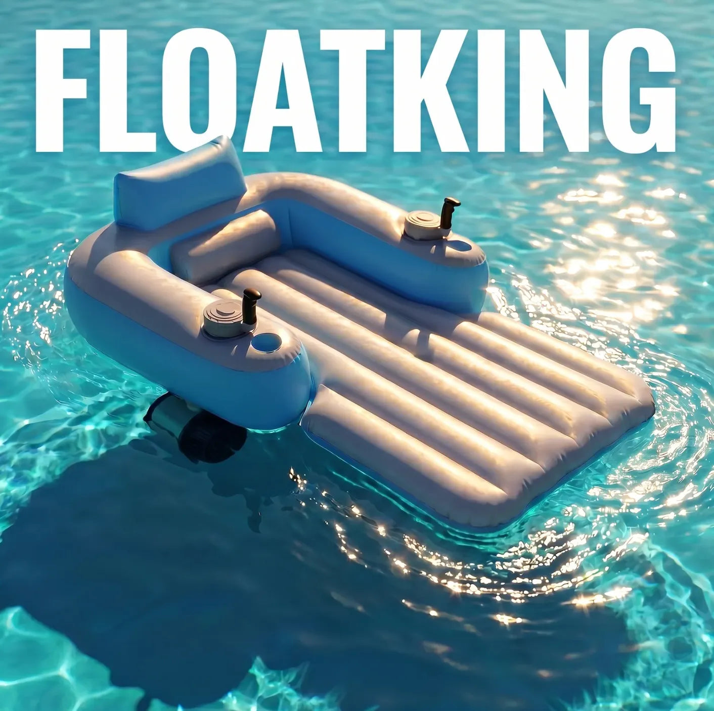 Portable Electric Water Float for Pool Lake & Calm Water